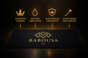 Gold Babousa Yez Gaming-Mauspad